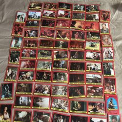 Indiana Jones 1984 Tops Card Lott