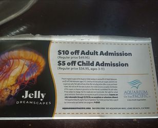 Aquarium of the Pacific Coupon