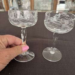 Princess House, Champagne, Glasses