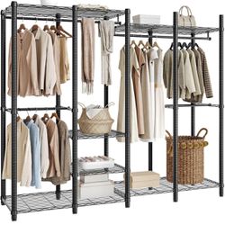 heavy duty closet rack / portable closet