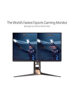 ASUS - ROG Swift 24.5Fast IPS FHD 360Hz 1ms G-SYNC Gaming Monitor