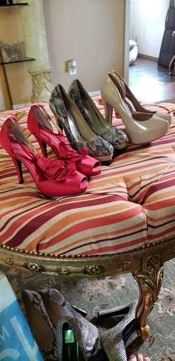 3 prs. Shoes. All new.