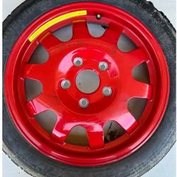 OEM Porsche 996 911 Spare Tire Rim And Cover 