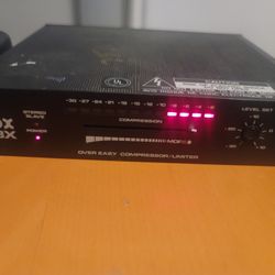 DBX 163x Easy Compressor Limiter Guitar And Bass