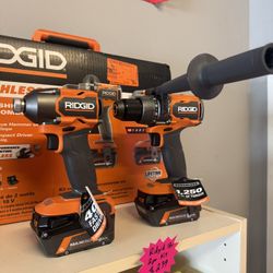 Ridgid Drill And Impact Kit