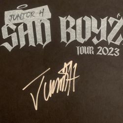 Junior H Poster Autographs 