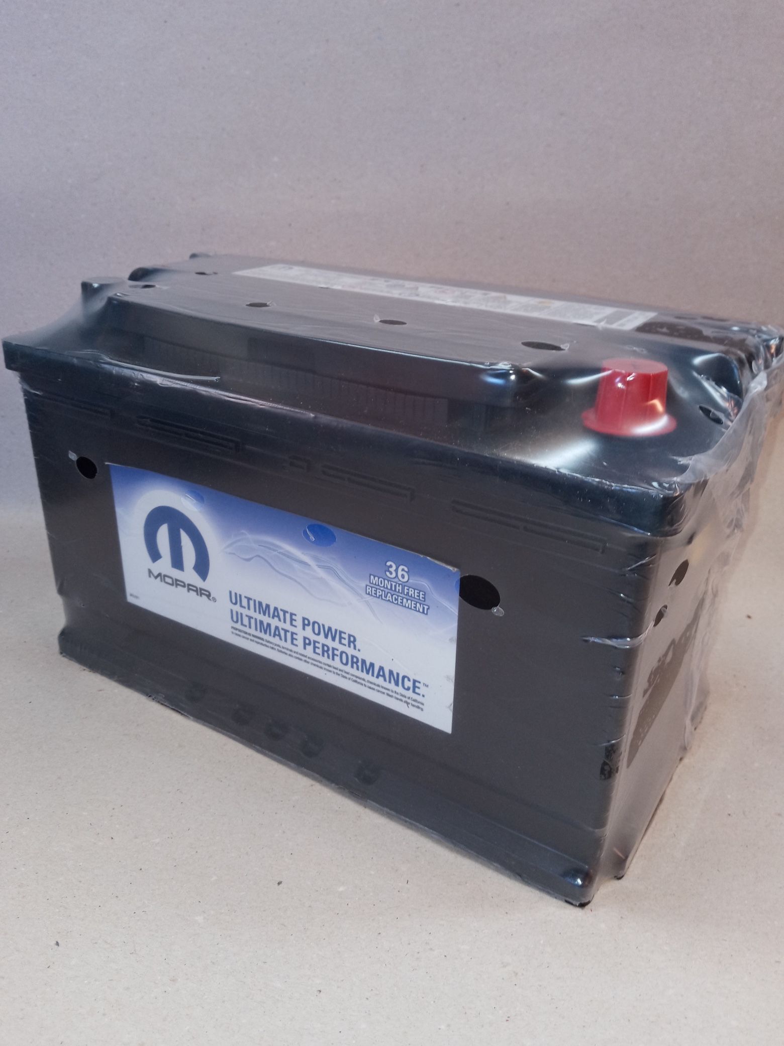 Car battery Mopar original size H7 ultimate power ultimate performance for sale