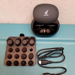 Anker Soundcore Liberty 2 Wireless Earbuds, Diamond-Inspired Drivers, 32H Playtime, HearID Personalized Sound, Bluetooth 5.0, Bluetooth Headphones, 4