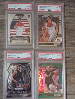 Lamelo Ball rookie card lot