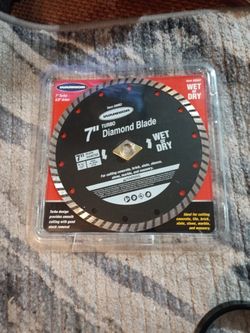 Warrior 7" Turbo 5/8 Arbor Diamond Blade