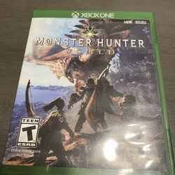 Monster hunter world for xbox one