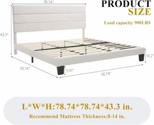 New open box bed