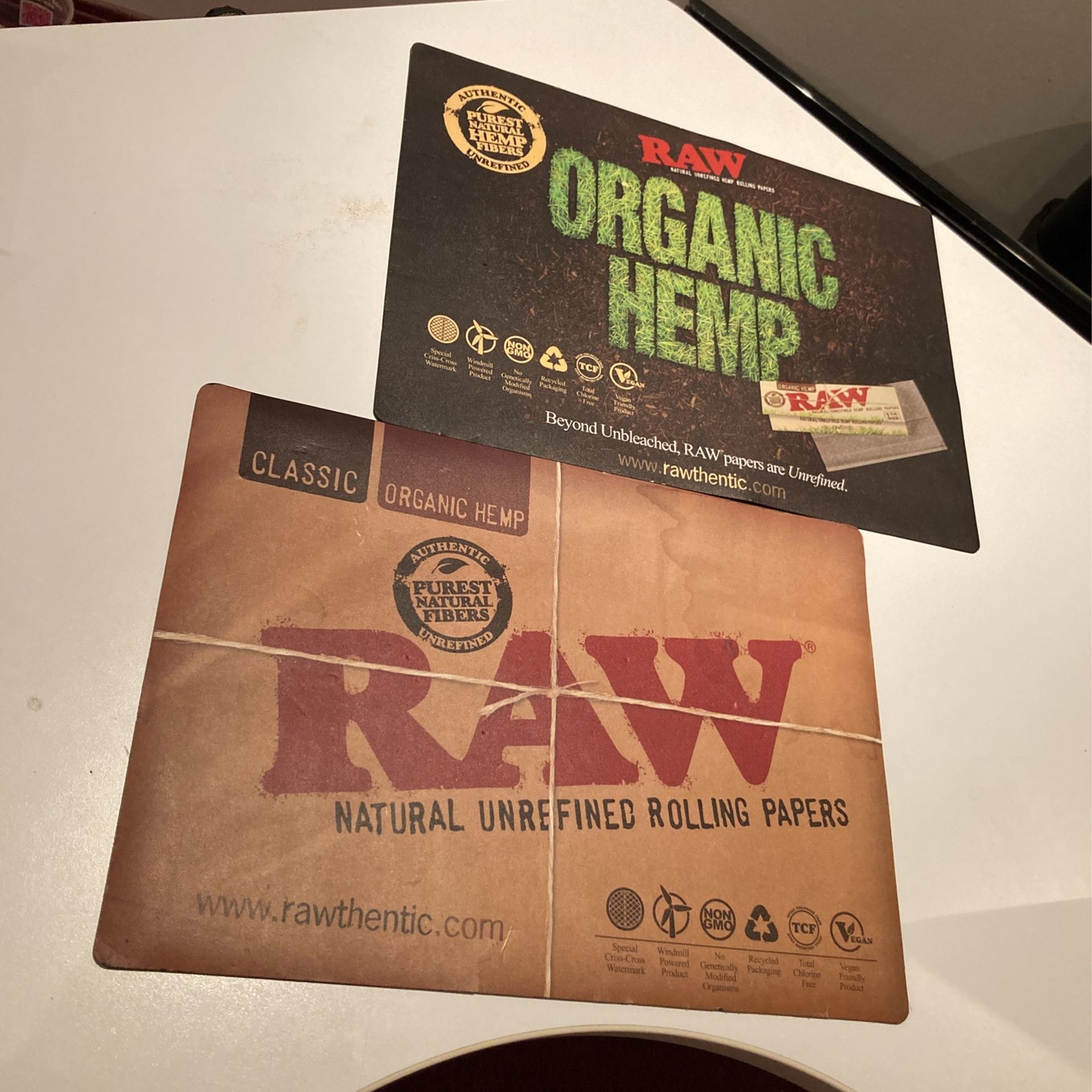 RAW Mouse Pads
