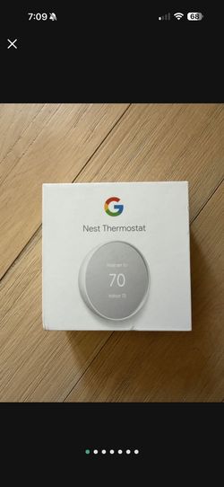 Google Nest Thermostat, Open box, never used – like new