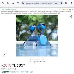 Dolphin Premier Robotic Pool Cleaner

