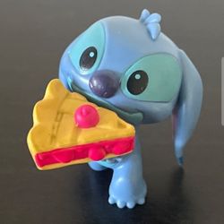Disney STITCH with CHERRY PIE Feed Me Series #3 Collectible Mini Figure 1.5" 