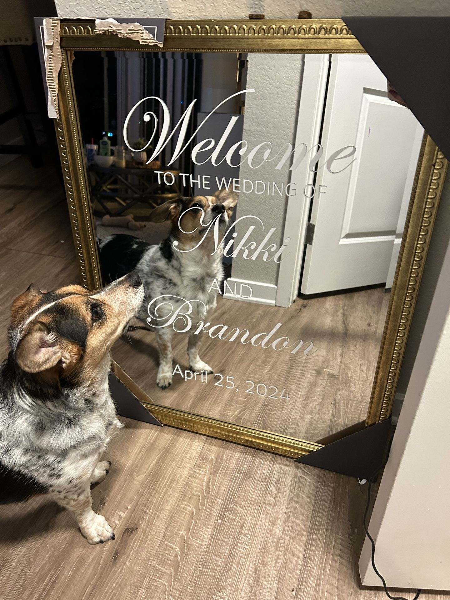Wedding Mirror/frames