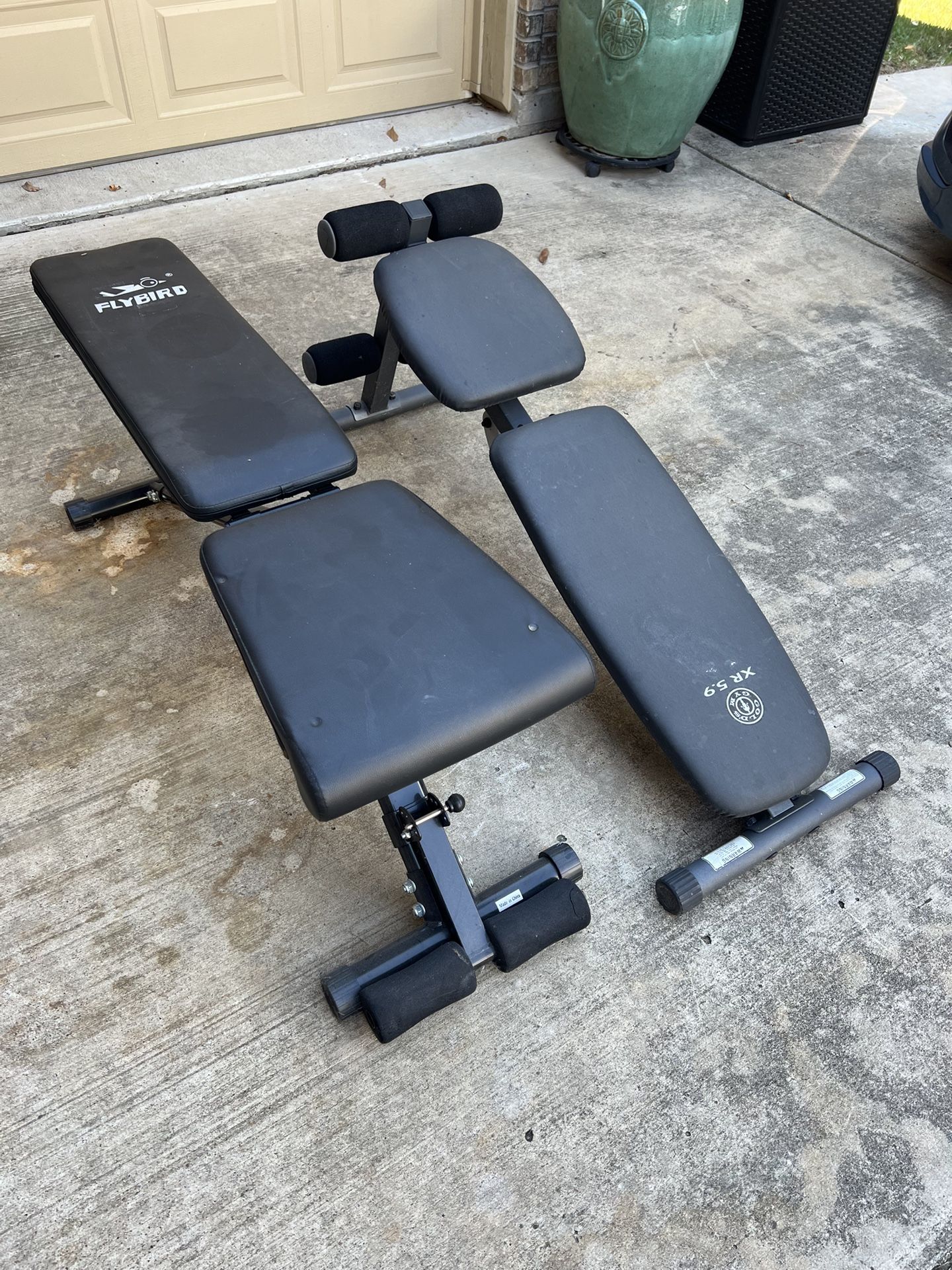 Work Out /Exercise/Weight/sit Up BENCH (both For $35)