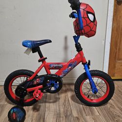 Marvel 12 In. Spider-Man Sidewalk Bike for Boy's, 