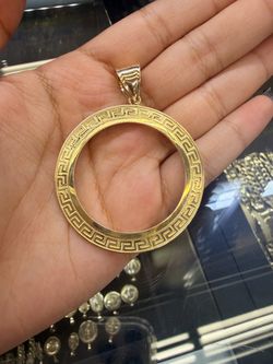 14k Gold 50 Peso Centenario Bezel💛