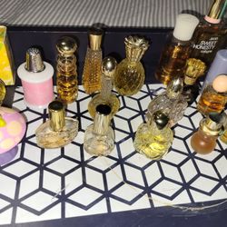 Avon Vintage Mini Perfume Collection 15+ 4 Full Size 