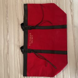 Red Victoria secrets tote bag
