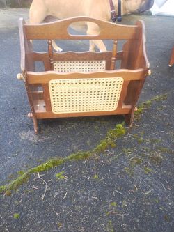 Magazine Holder , Nice Wood ,