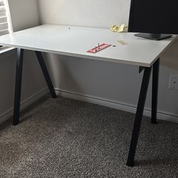 IKEA white desk