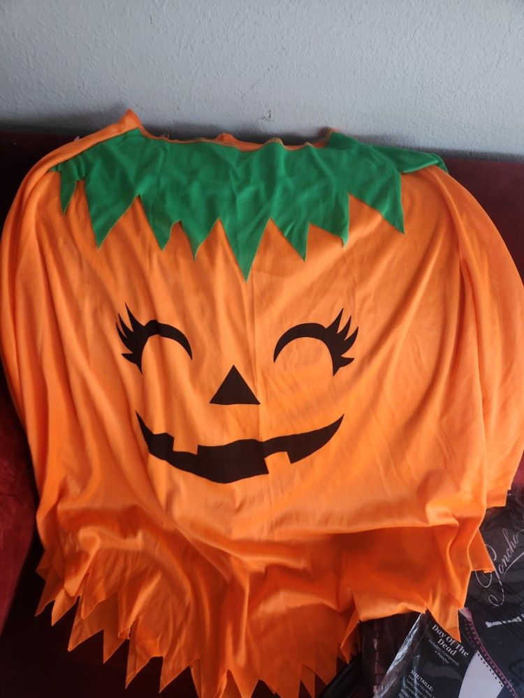 Pumpkin Poncho