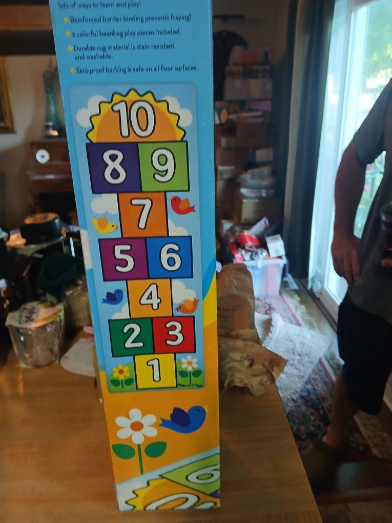 Melissa And Doug Hopscotch Mat New In Box
