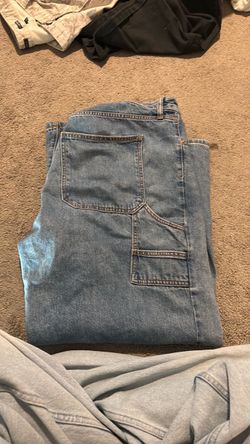 Light Wash Carpenter Denim Jeans