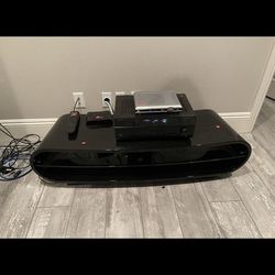 Black entertainment center / tv stand