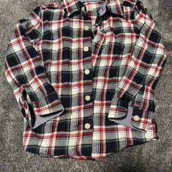 Plaid Button Up Shirt 