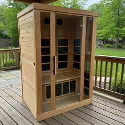 JNH Lifestyles 2-Person Far Infrared Sauna in good condition