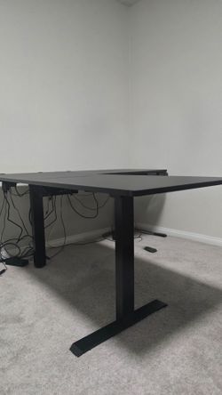 Standing desk L shaped