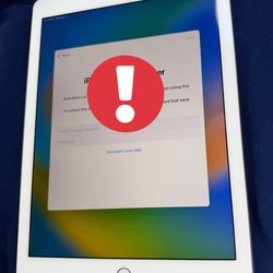 Apple iPad Pro 9.7 A1673 Rose Gold iCloud Locked For Parts