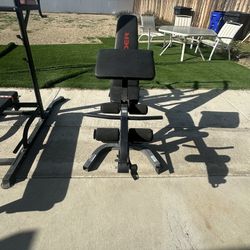 Adjustable Weight Bench w/ Leg Extension