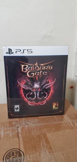 Baldurs Gate 3 Deluxe Edition Sony PS5 Brand New Factory Sealed Physical Game