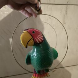 Mexican Clay Parrot Hangs 