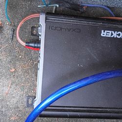 Kicker monoblock amp &JC power sub combo both new and powerful
