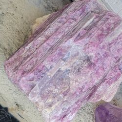 Raw Pink Tourmaline