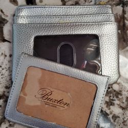 New Leather ID , Charge Card Holder