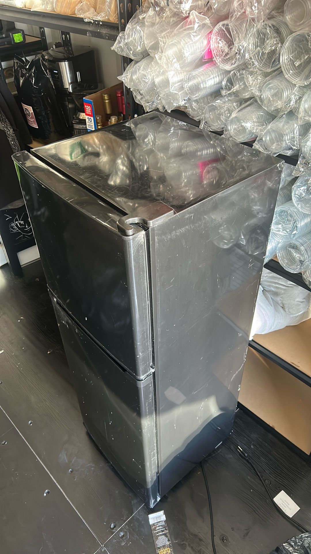 4ft Black Mini Fridge