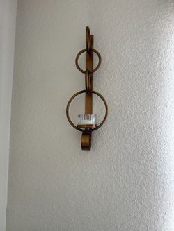 2 Wall candle holder