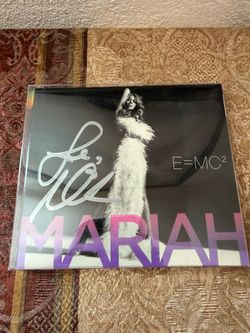 Mariah Carey signed E=MC2 cd promo