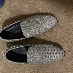 Silver Dress Shoes