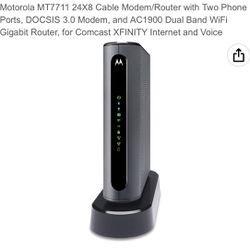 Modem Router by Motorola Model MT7711