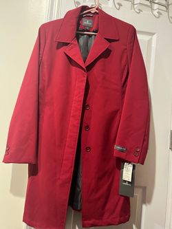 London Fog Red ladies/woman’s Coat size M