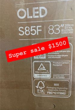 Samsung - 83” Class S85F Series OLED 4K SMART TV