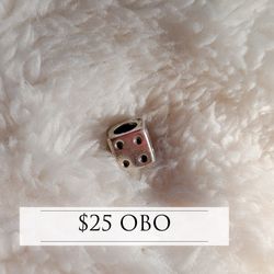 Pandora Dice Charm